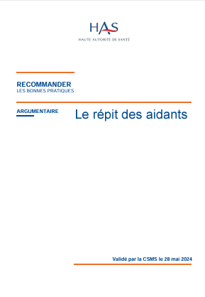 argumentaire le répit des aidants