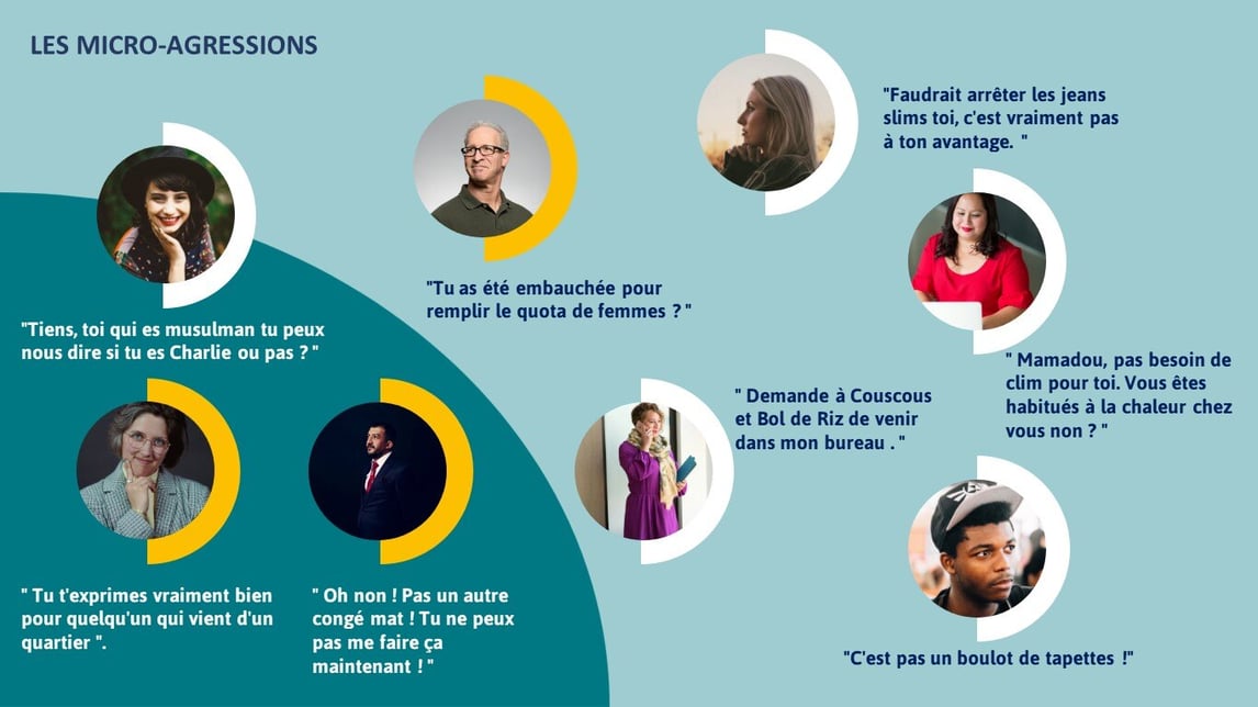Des exemples de micro-agressions